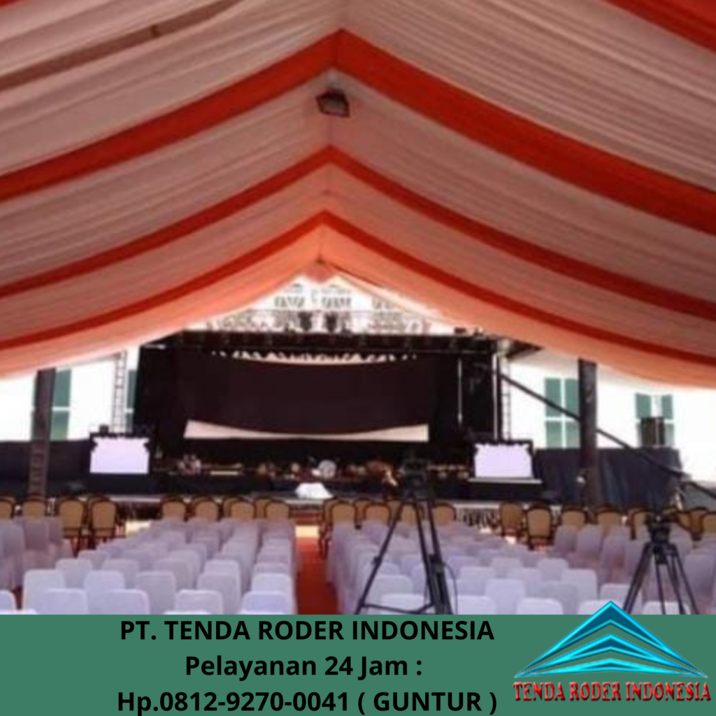 Penyewaan Tenda Roder Untuk Acara Meriah Jakarta