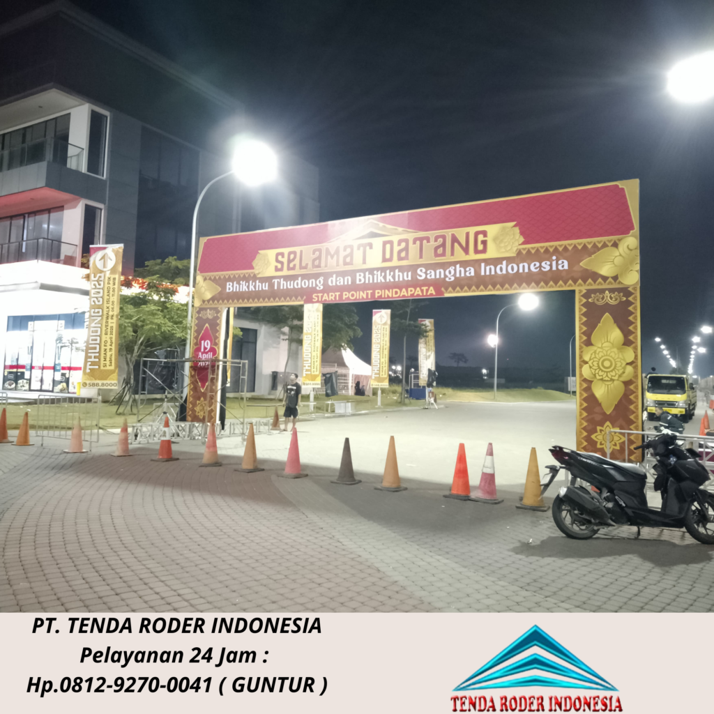 Sewa Gate Gerbang Pintu Masuk, Tenda Roder Bogor