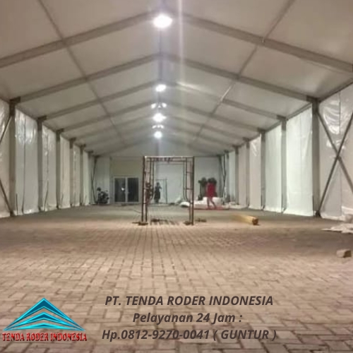 Sewa Partisi Putih Zig Zag, Tenda Roder Depok