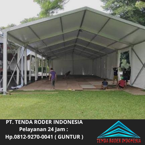 Sewa Tenda Roder Dan Partisi Zig Zag Putih Jakarta