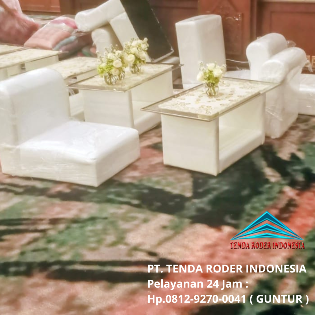 Sewa Tenda Roder,Karpet Dan Sofa Lesehan Jakarta