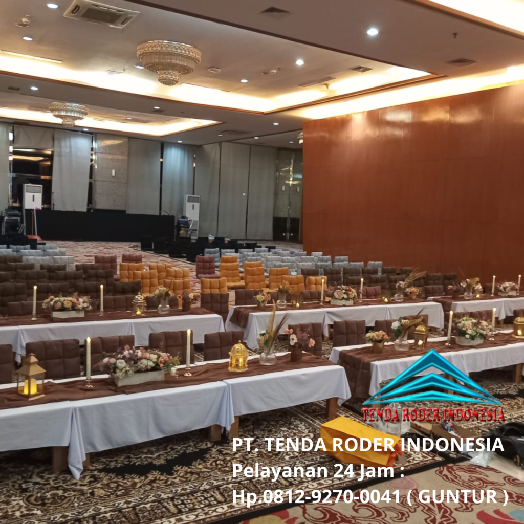 Sewa Tenda Roder,Sofa,Meja Lesehan,Bantal Duduk Area Bogor