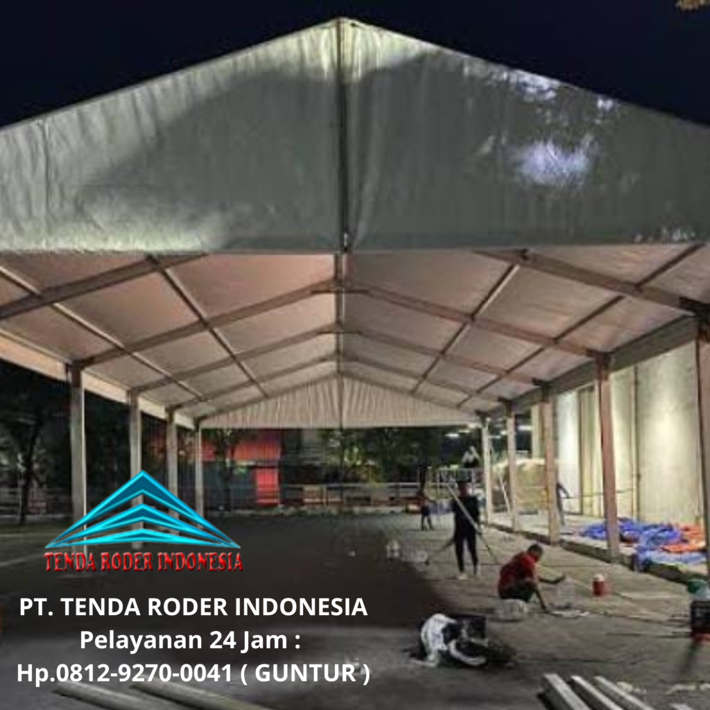 Tempat Sewa Tenda Roder Lengkap Kursi, Meja Area Cikarang