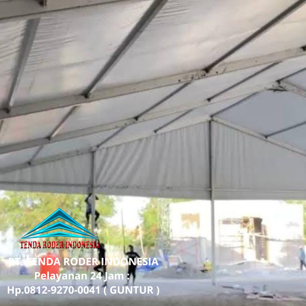 Tempat Sewa Tenda Roder Lengkap Kursi, Meja Area Cikarang