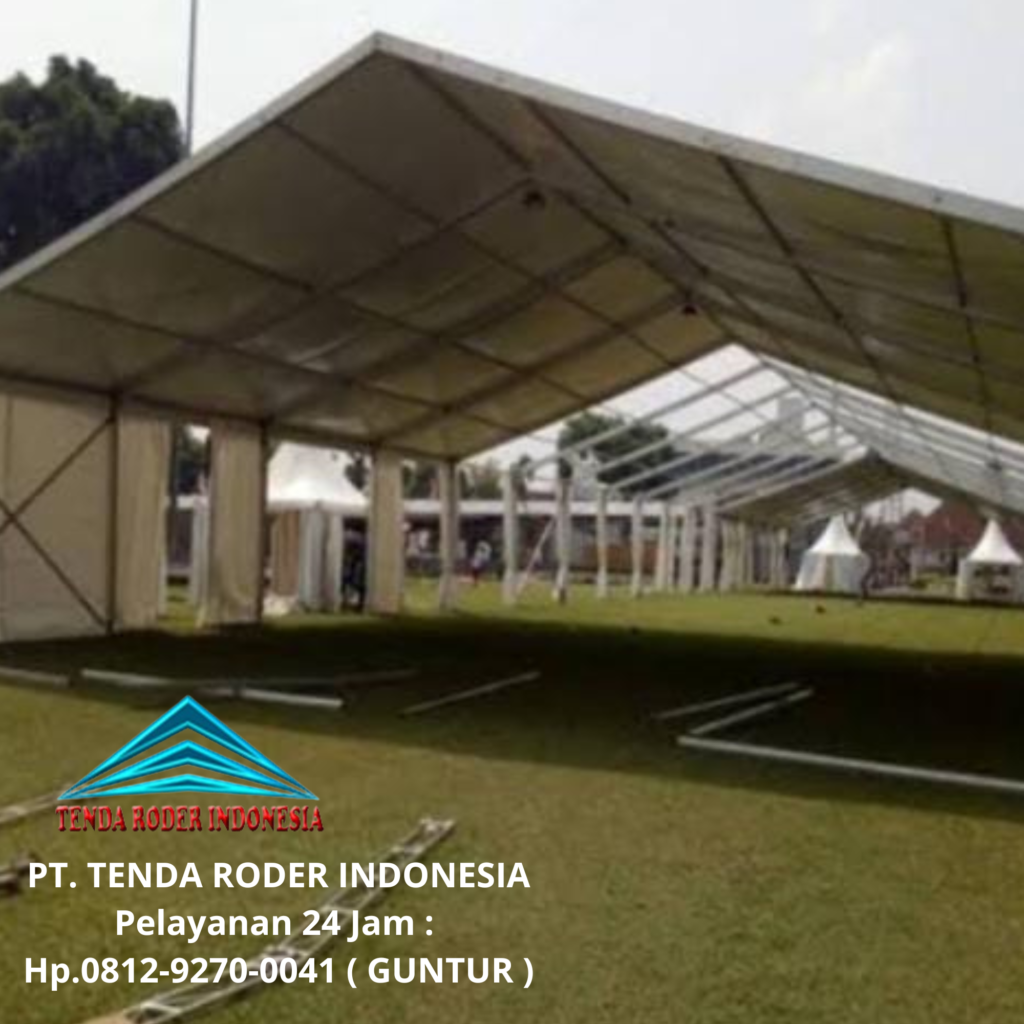 Tempat Sewa Tenda Roder Lengkap Kursi, Meja Area Cikarang