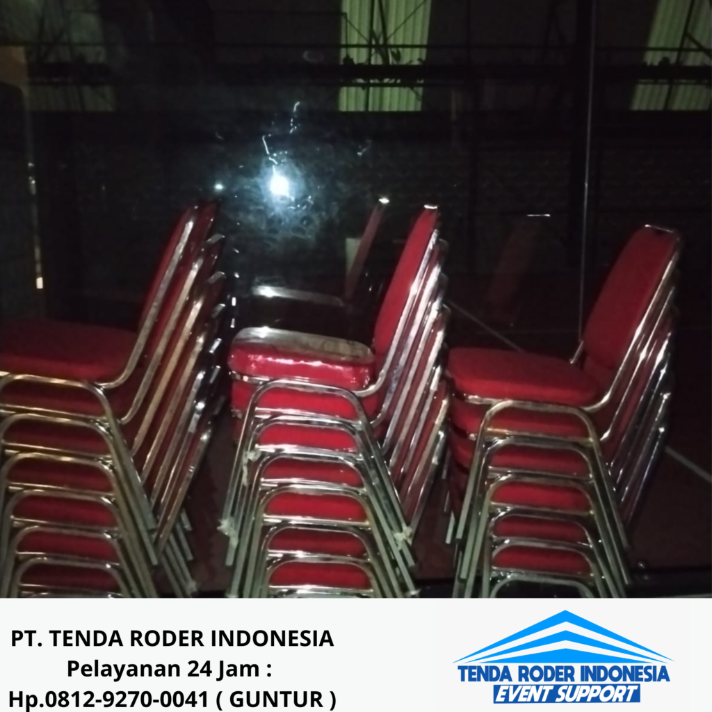 Di sewakan Set Kursi Lengkap Tenda Roder Premium Jakarta Pusat