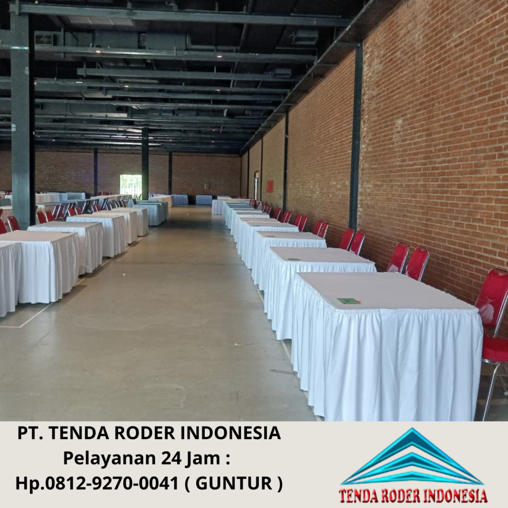Disewakan Meja Kotak,Kursi Futura Dan Tenda Roder Area Jakarta