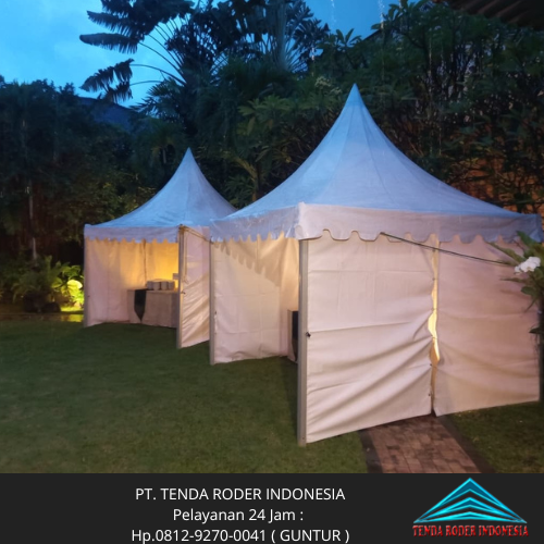 Disewakan Tenda Sarnafil Dan Tenda Roder Premium Area Jakarta