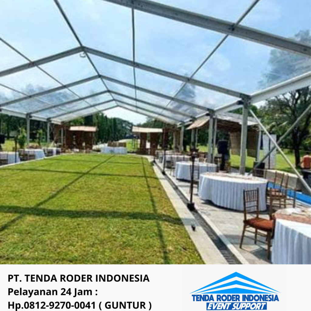 Jasa Rental Tenda Roder Lengkap Dengan Dekorasi Jabodetabek