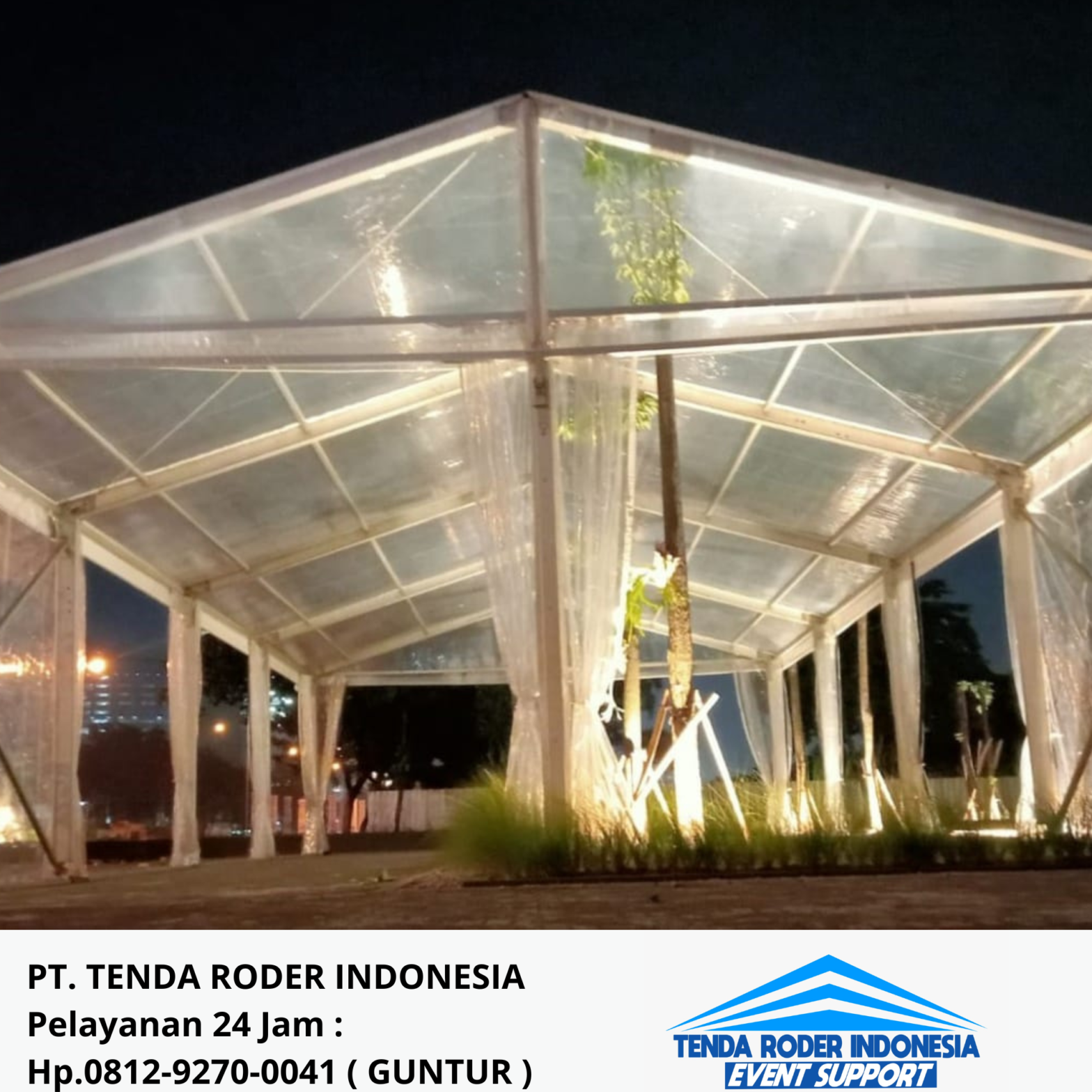 Jasa Rental Tenda Roder Lengkap Dengan Dekorasi Jabodetabek