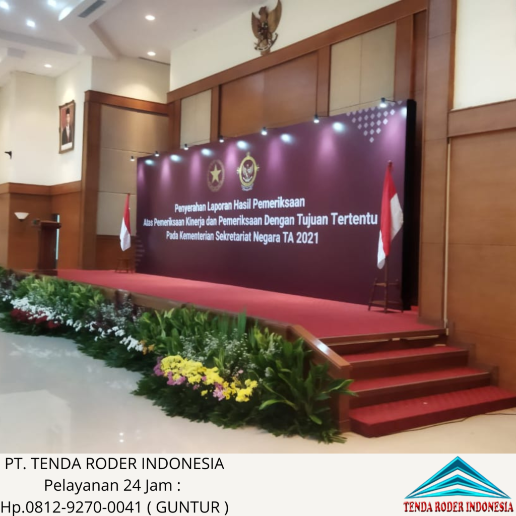 Jasa Sewa Backdrop,Tenda Roder,Panggung Tangerang Selatan