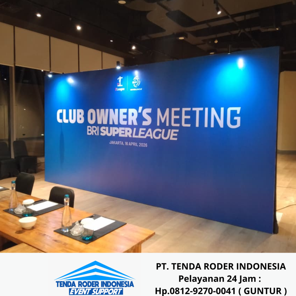 Layanan Sewa Tenda Roder, Backdrop Photobooth Bogor