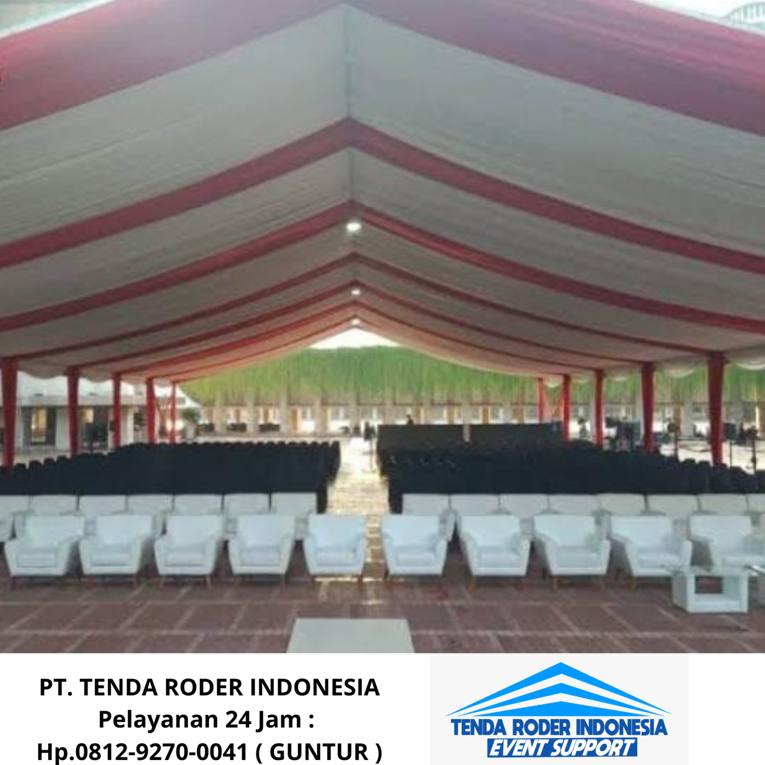 Penyewaan Tenda Roder, Alat Pesta Paling Lengkap Karawang