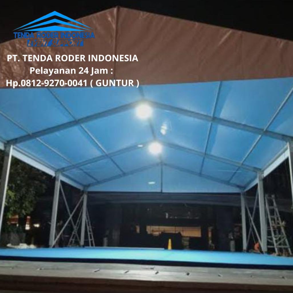 Penyewaan Tenda Roder Kenyamanan Terbaik Jakarta Utara