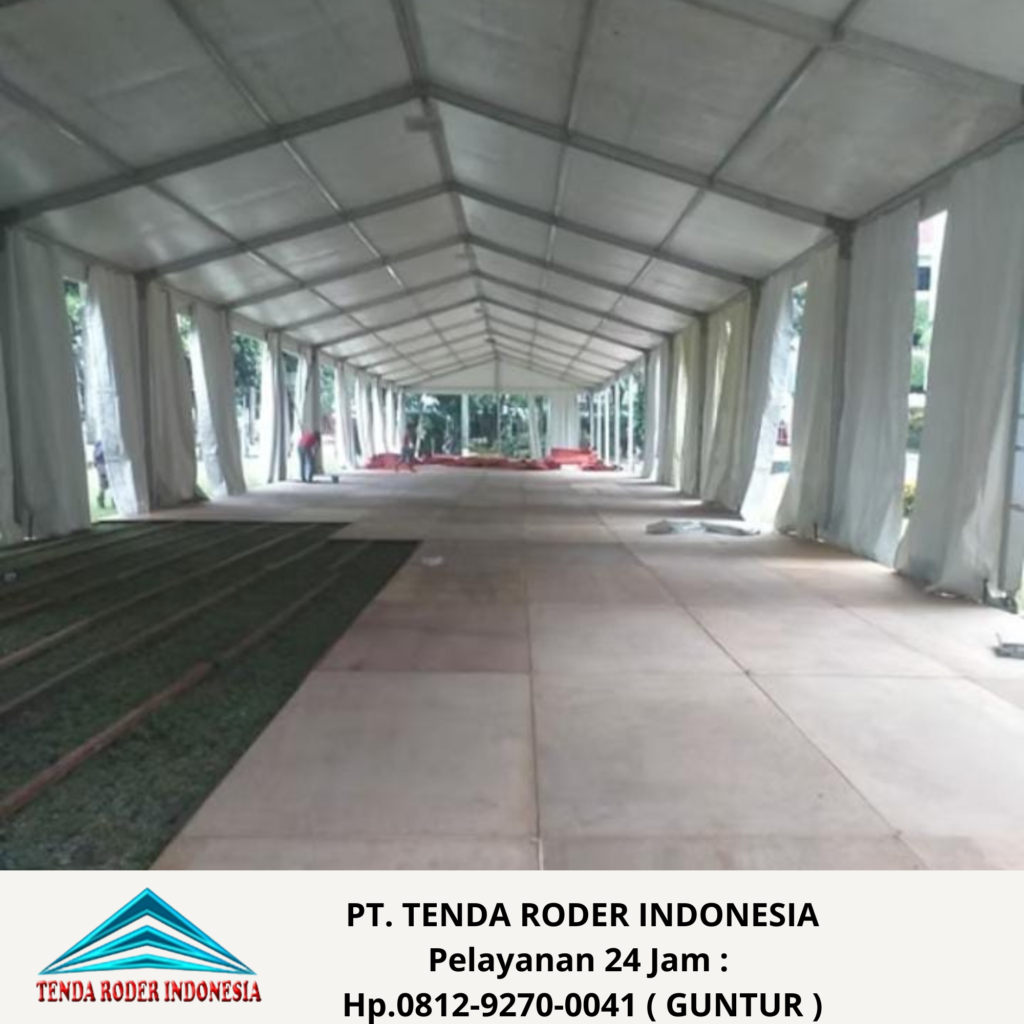 Pusat Penyewaan Tenda Roder Dan Sarnafil Putih Jakarta Timur