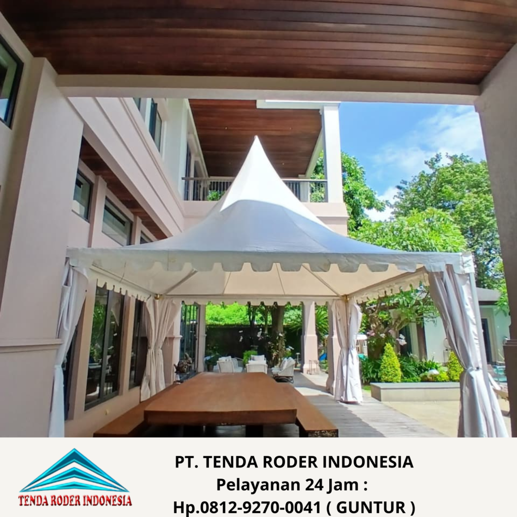 Pusat Penyewaan Tenda Roder Dan Sarnafil Putih Jakarta Timur