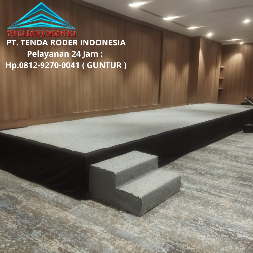 Rental Tenda Roder Dan Panggung Melaminto Area Bandung