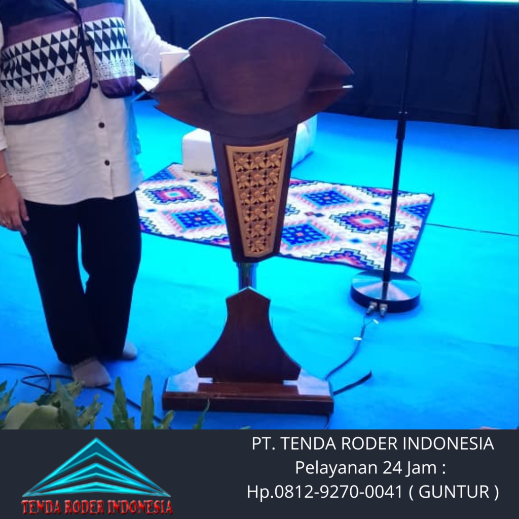 Rental Tenda Roder Dan Podium VIP Hydrolic Karawang