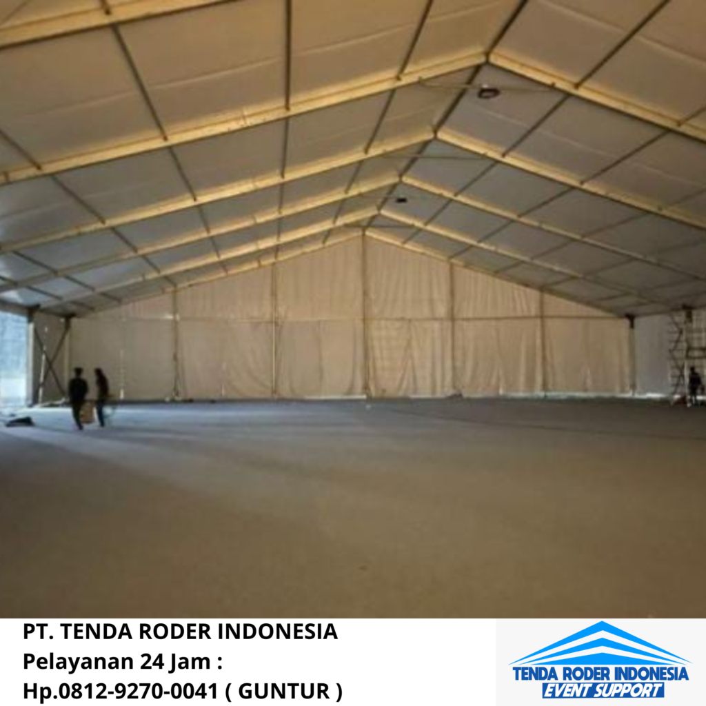 Rental Tenda Roder, Panggung Cover Karpet Area Bandung