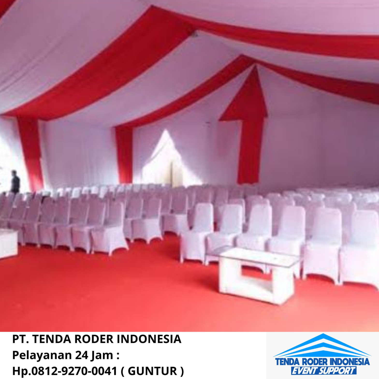 Rental Tenda Roder, Panggung Cover Karpet Area Bandung
