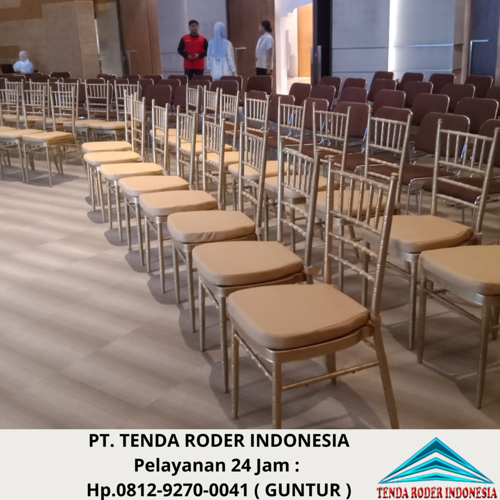 Sedia Sewa Tenda Roder,Kursi Dekorasi Mewah Jakarta