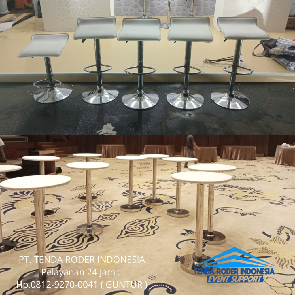 Sewa Barstool,Sofa,Tenda Roder PIK 2