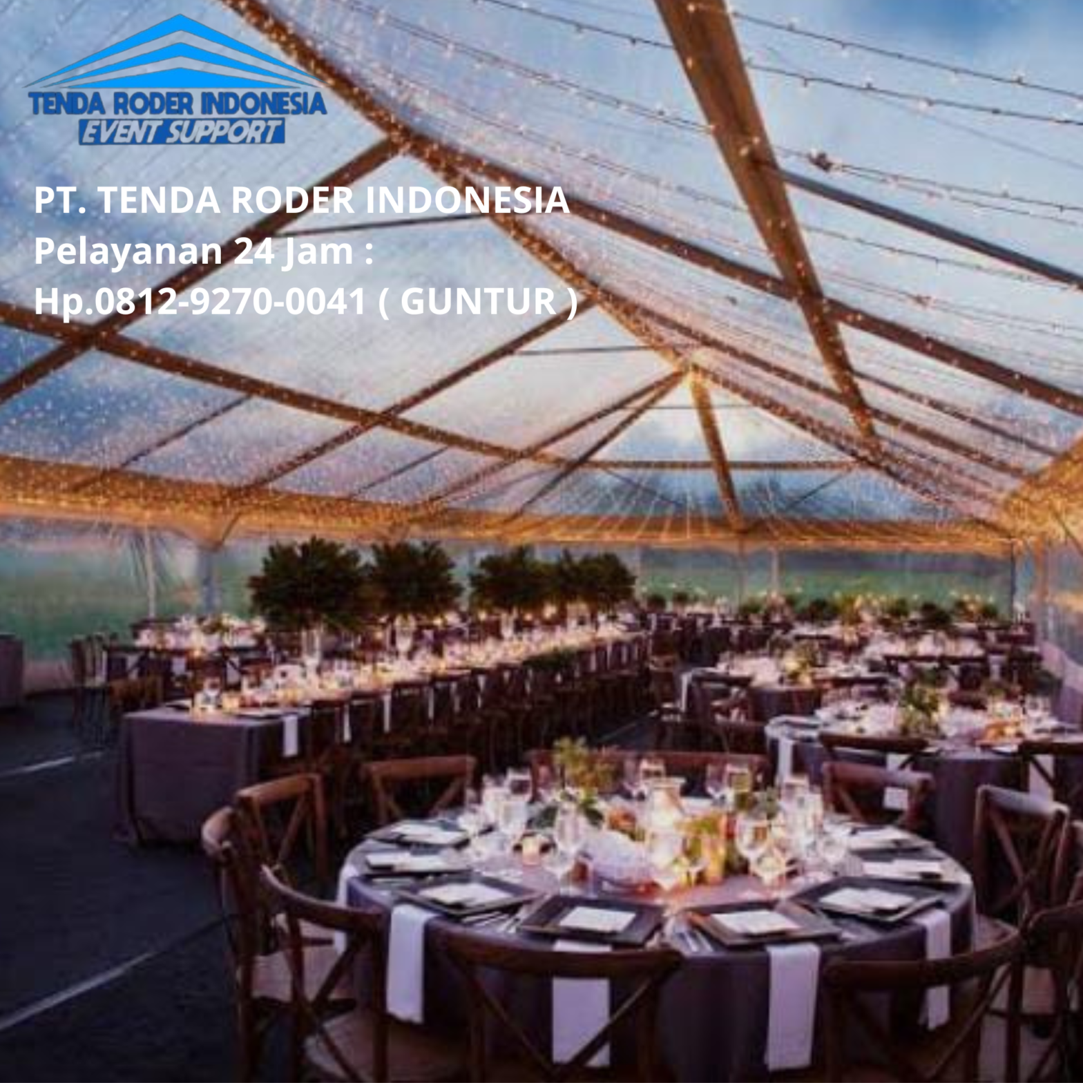 Sewa Kursi Cross Back Chairs Dan Tenda Roder Jakarta Pusat