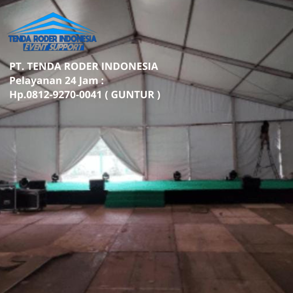 Sewa Kursi Futura, Meja IBM Cover Putih, Tenda Roder Jakarta