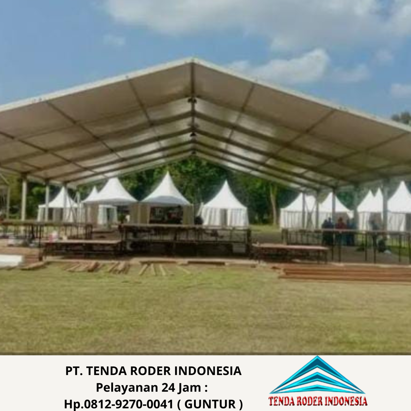 Sewa Meja Gubukan Acara Dan Tenda Roder Premium Bogor