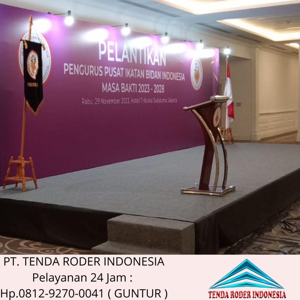 Sewa Panggung Flooring,Backdrop,Karpet,Tenda Roder Bogor