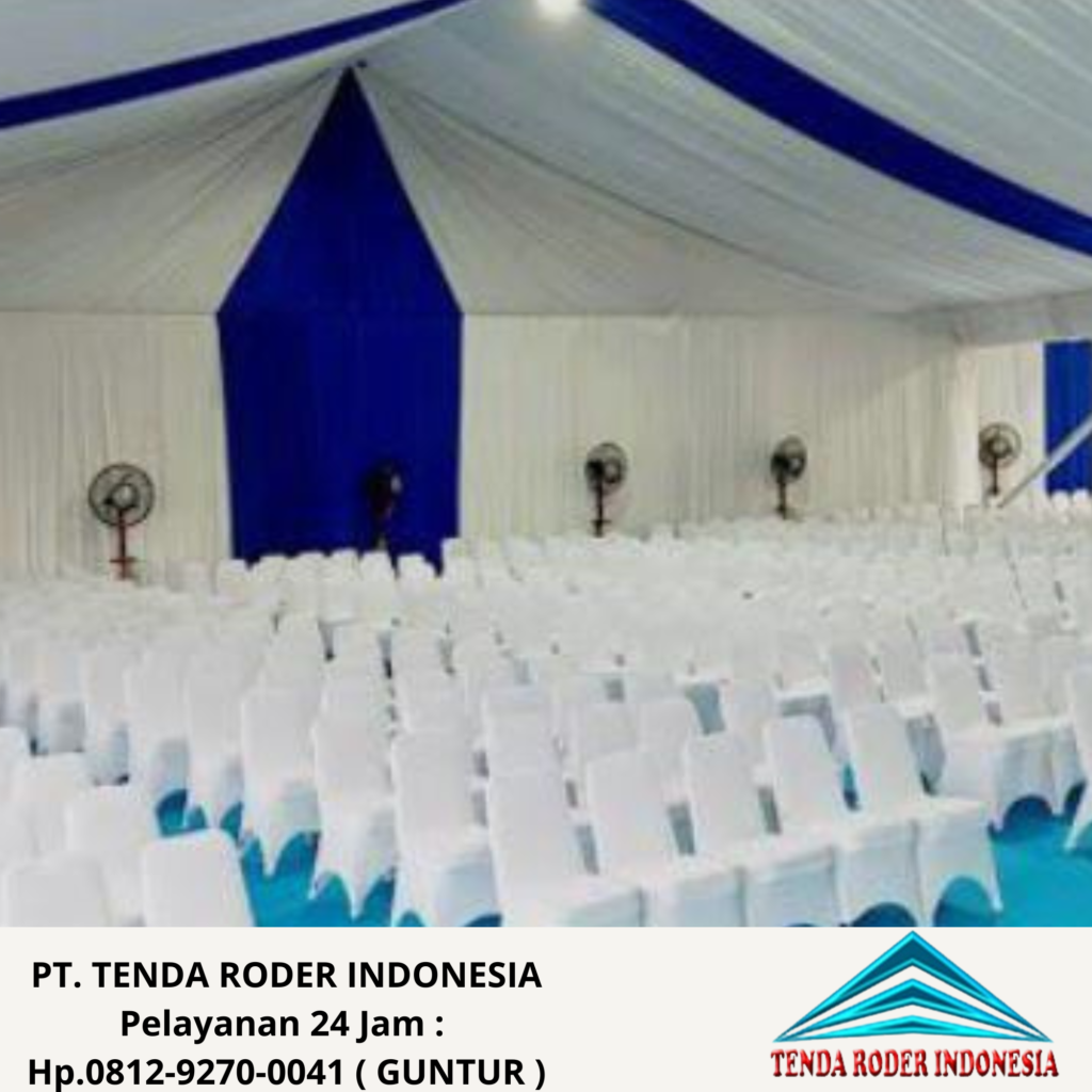 Sewa Tenda Roder Dekorasi Kain Putih Jakarta