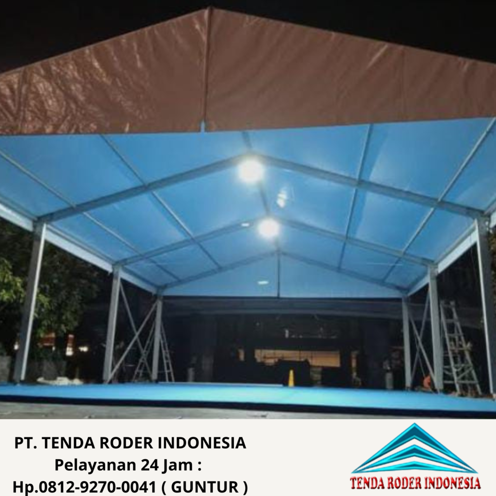 Sewa Tenda Roder Dekorasi Kain Putih Jakarta