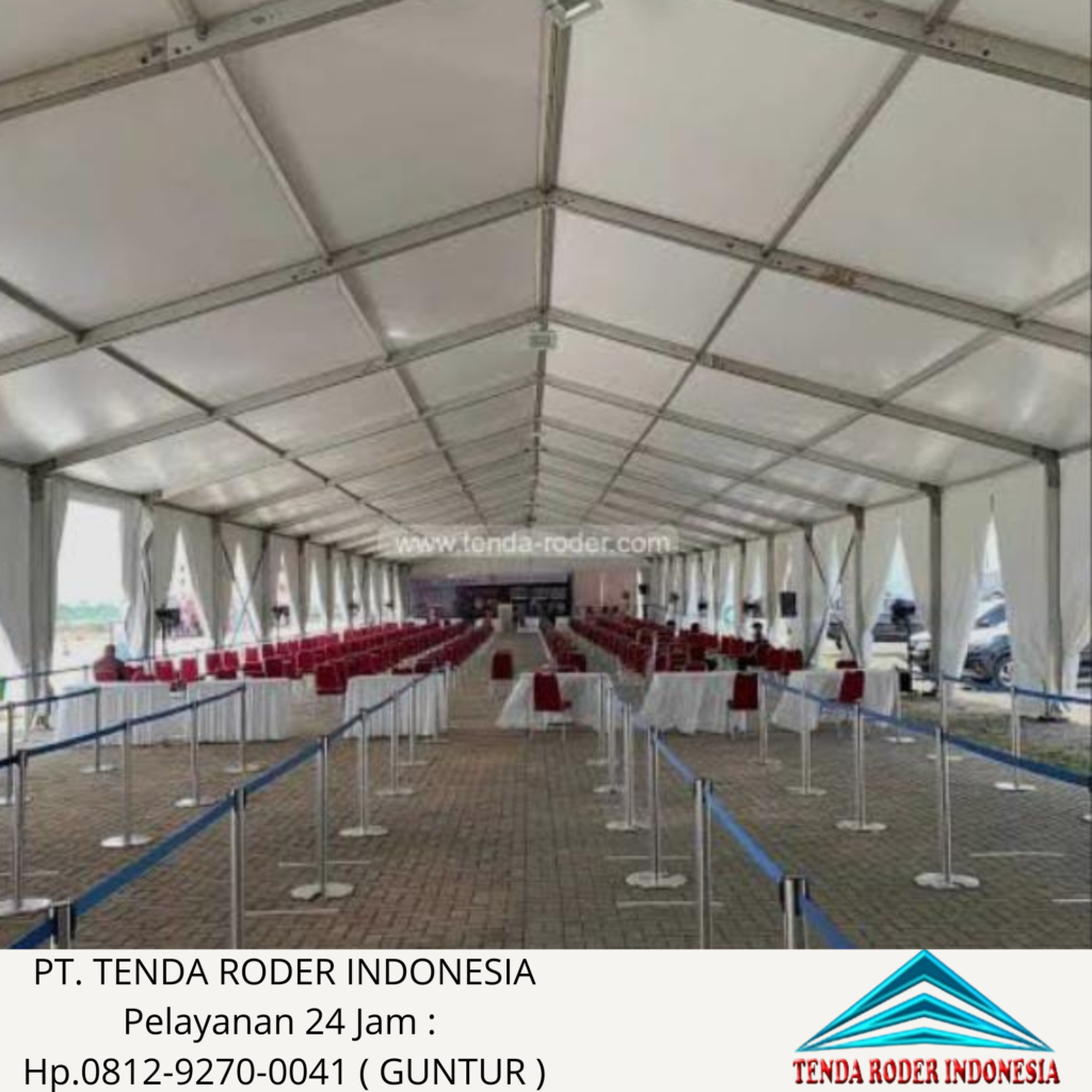 Sewa Tenda Roder, Meja Kaca Vip,Sofa Putih Oval Jakarta