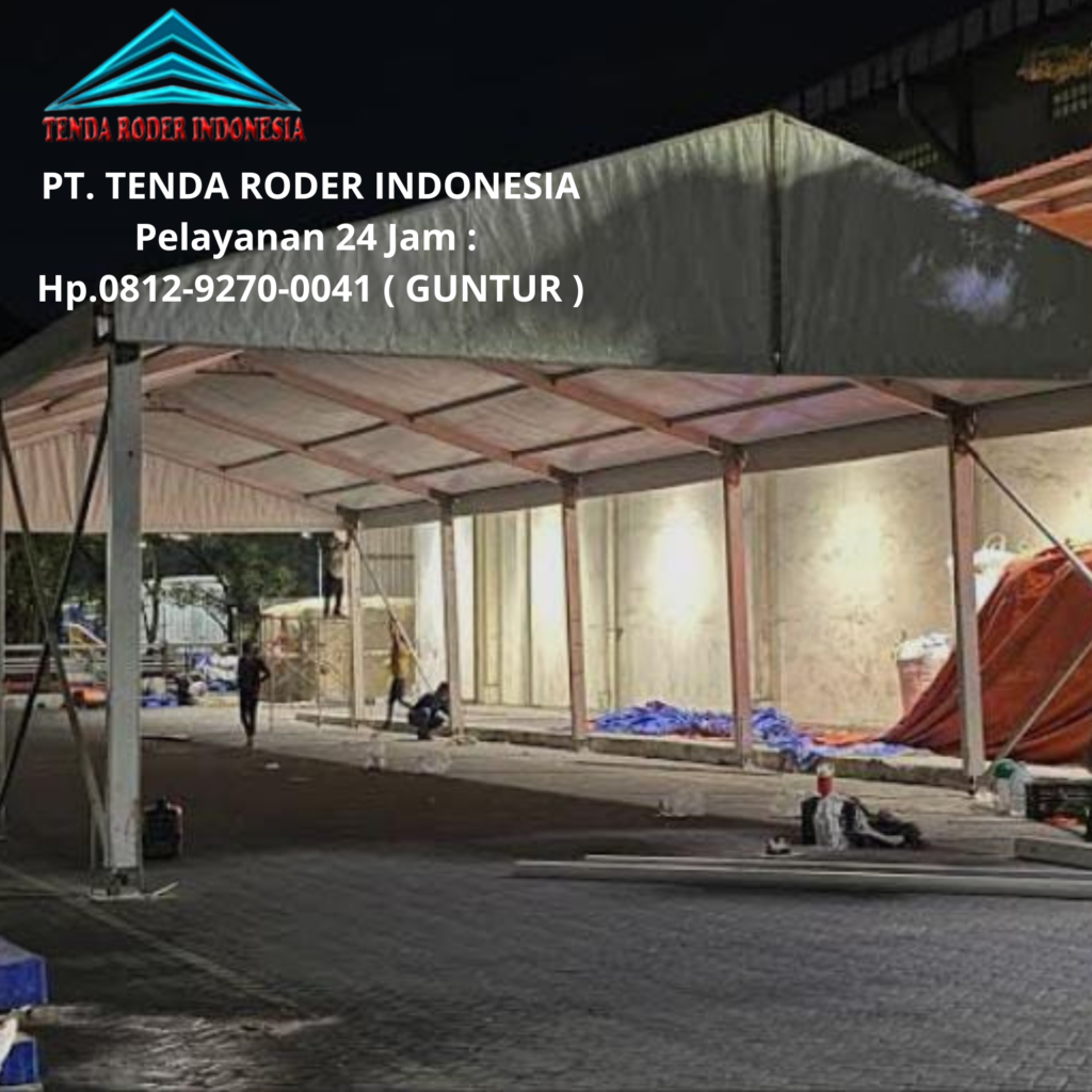 Sewa Tenda Roder Pemasangan Cepat Dan Rapi Area Jakarta