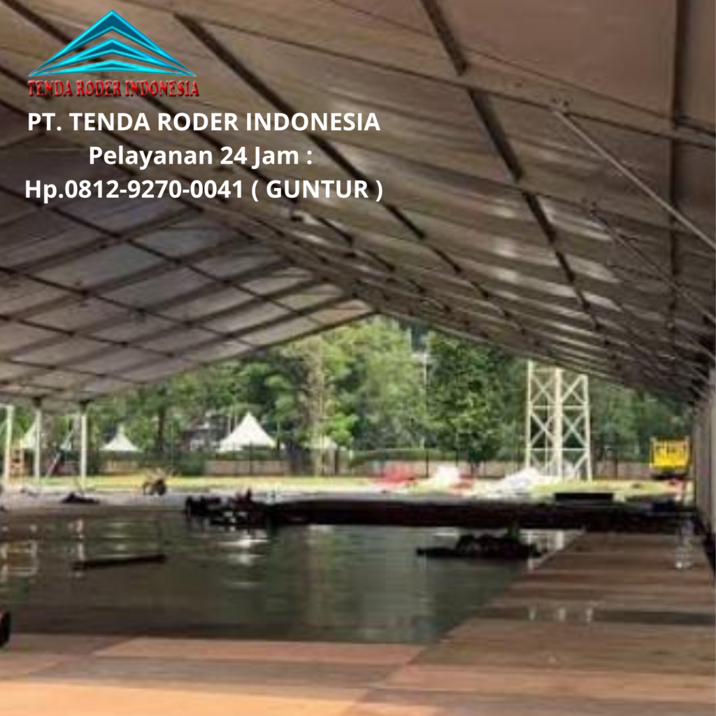 Sewa Tenda Roder Pemasangan Cepat Dan Rapi Area Jakarta
