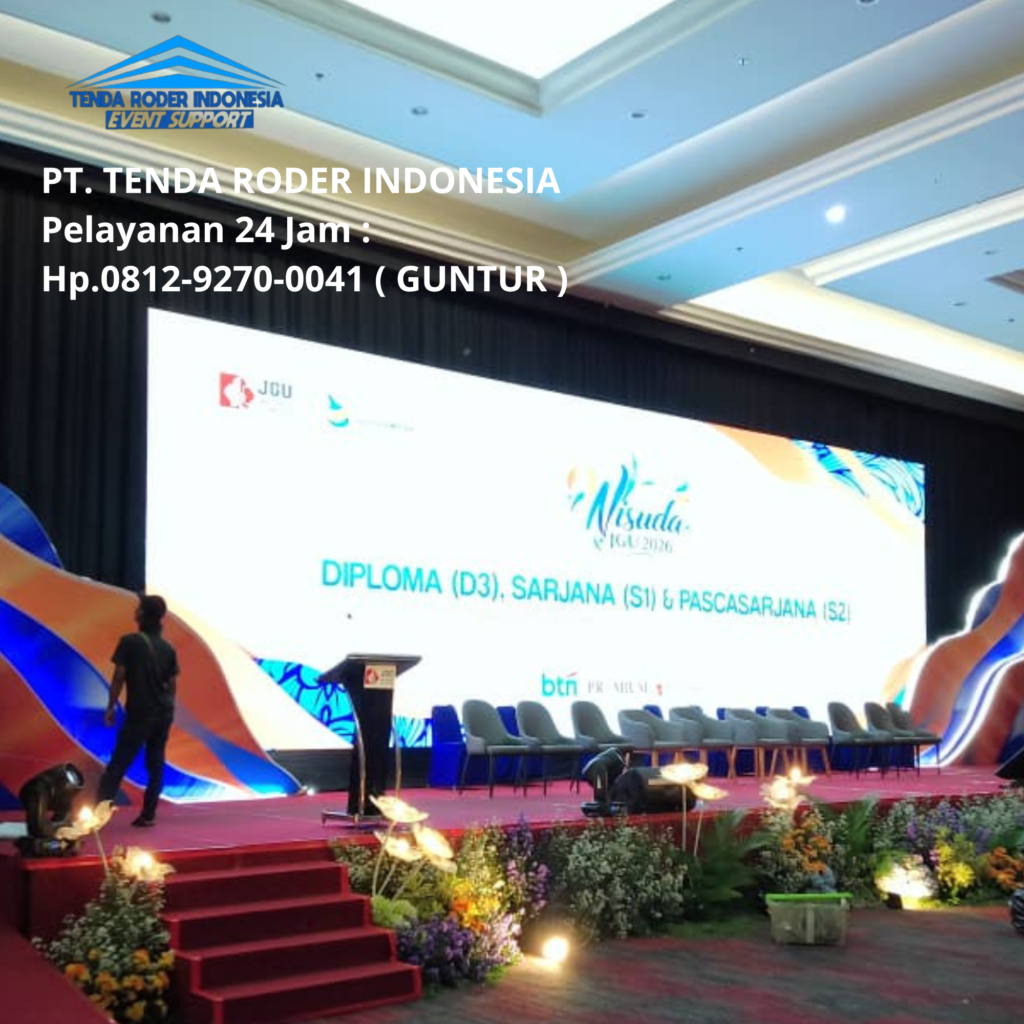 Sewa Tenda Roder,Podium,Panggung,Backdrop Area Bandung