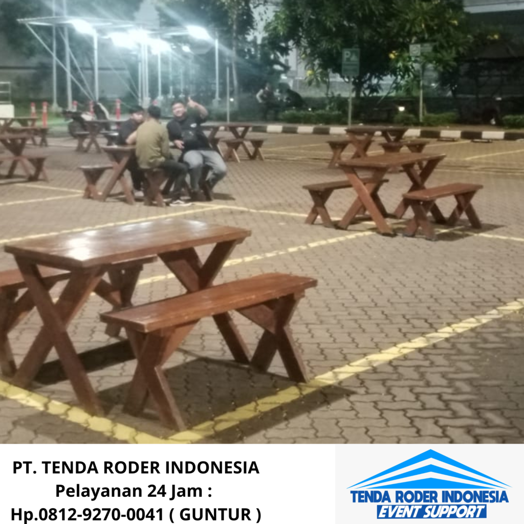 Tempat Sedia Sewa Tenda Roder, Kursi,Meja Taman Bandung