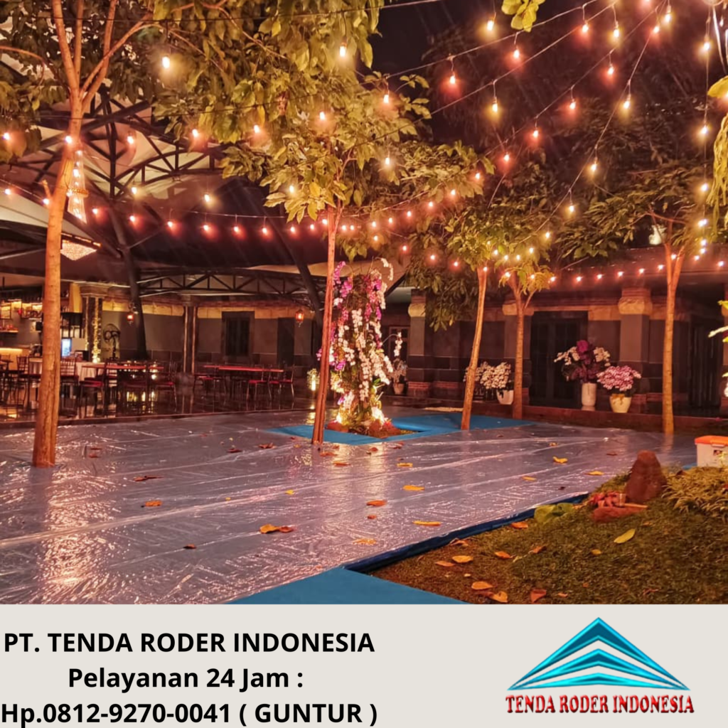 Tempat Sewa Tenda Roder, Lampu Taman Terpercaya Area Bekasi