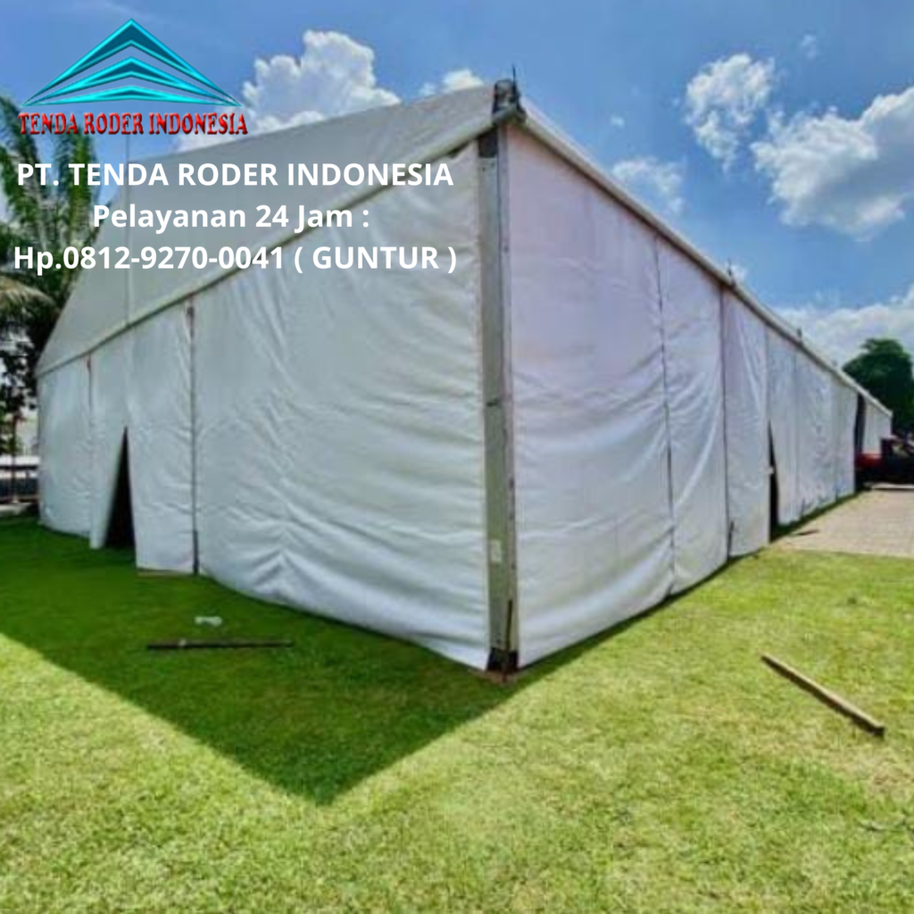 Tempat Sewa Tenda Sarnafil, Tenda Roder, Panggung Tangerang