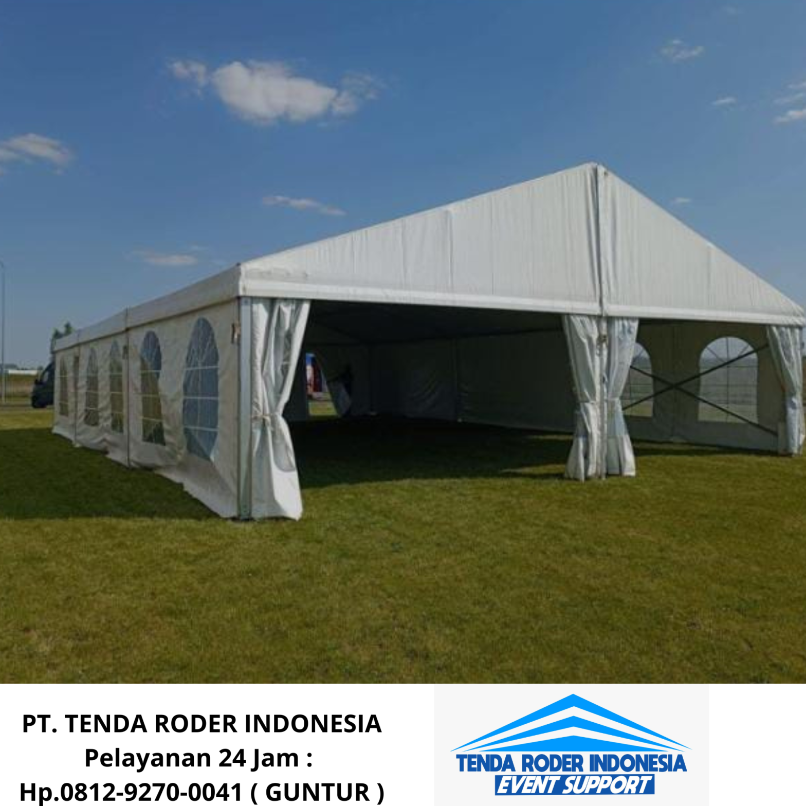 Vendor Sewa Meja kotak Cover Putih, Tenda Roder Jakarta Pusat