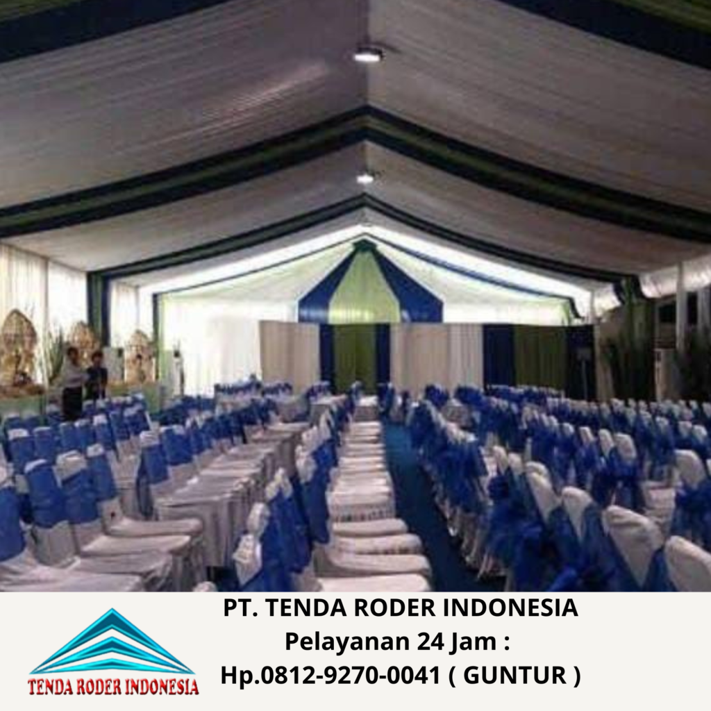 Vendor Sewa Tenda Plafon Gold Dan Tenda Roder Karawang
