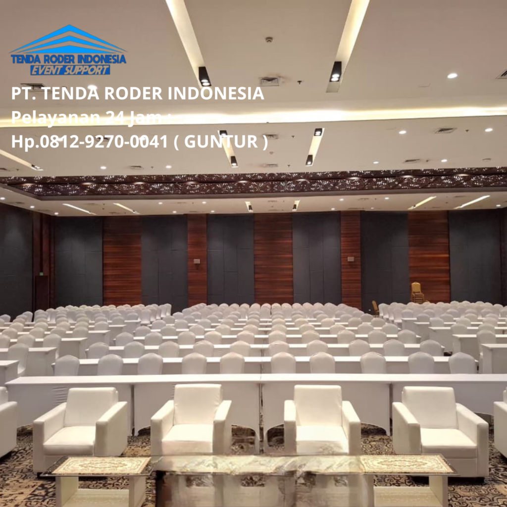 Disewakan Sofa Nuansa Putih, Podium, Tenda Roder Bandung