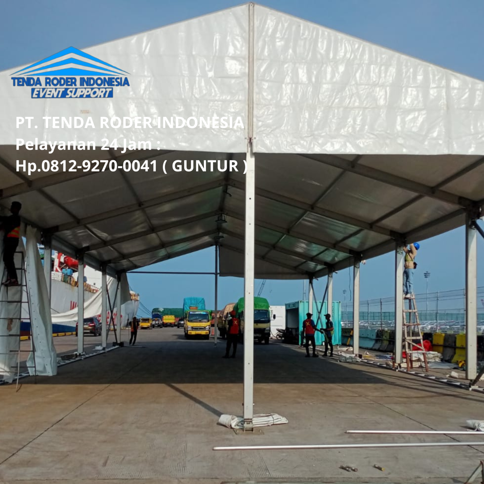 Jasa Sewa Tenda Roder,Tirai Lotto,Karpet SCBD