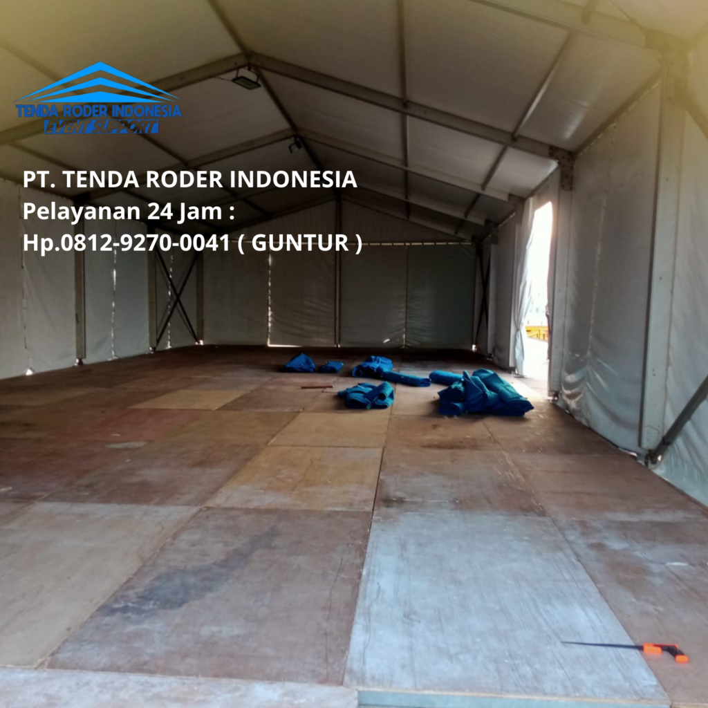 Jasa Sewa Tenda Roder,Tirai Lotto,Karpet SCBD