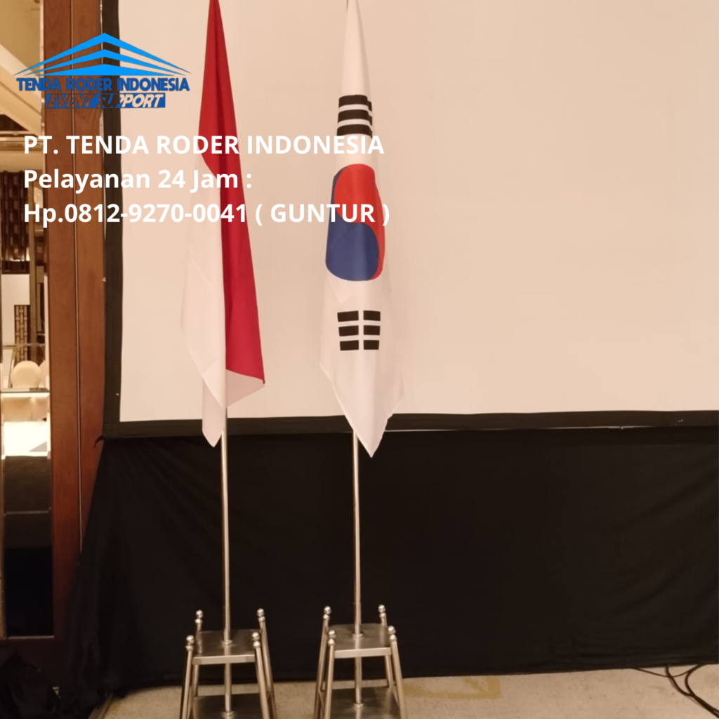 Jasa Sewa Tiang Bendera Stainless Dan Tenda Roder Tangerang Selatan