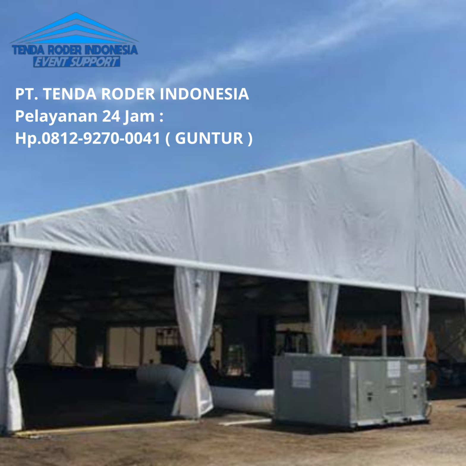 Jasa Sewa Tiang Bendera Stainless Dan Tenda Roder Tangerang Selatan