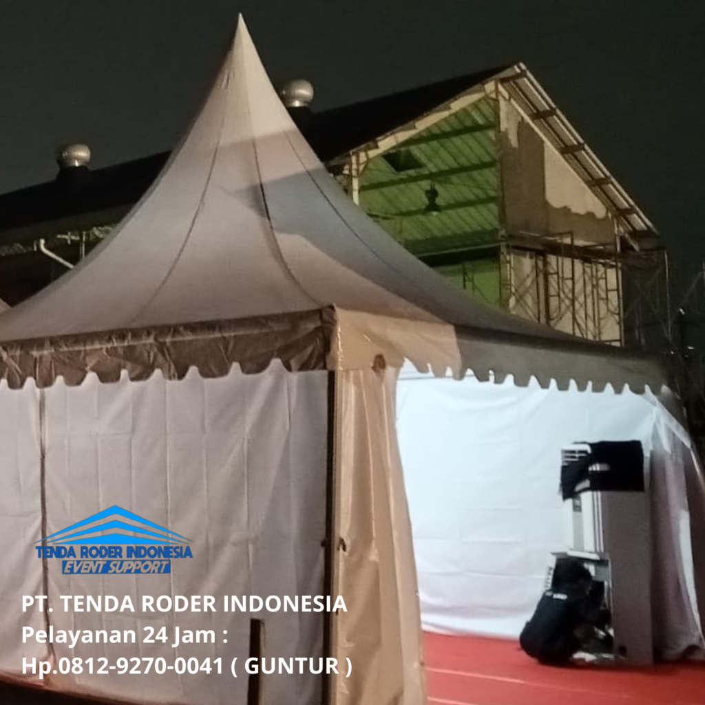 Layanan Sewa Tenda Sarnafil,Tenda Roder Premium Jakarta Utara