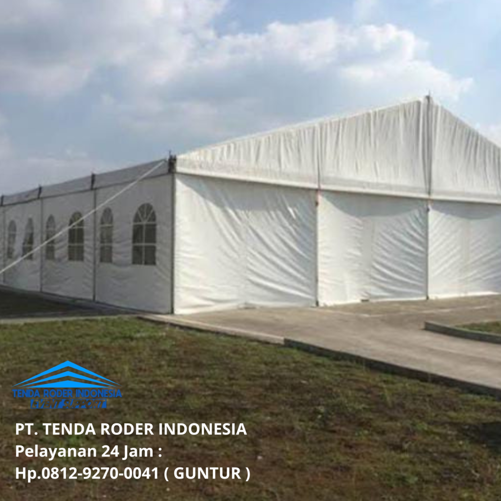 Layanan Sewa Tenda Sarnafil,Tenda Roder Premium Jakarta Utara
