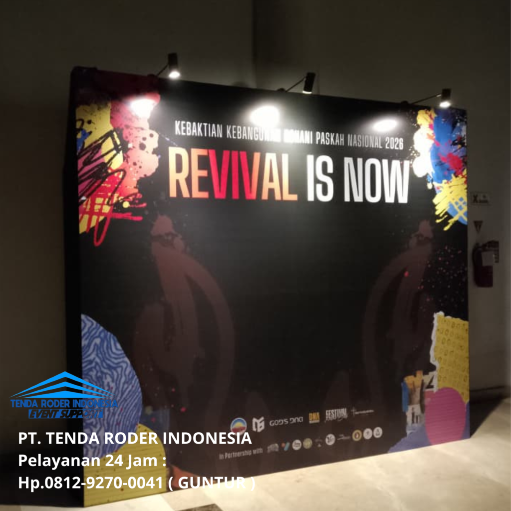 Penyewaan Backdrop Mewah, Tenda Roder Jakarta Selatan