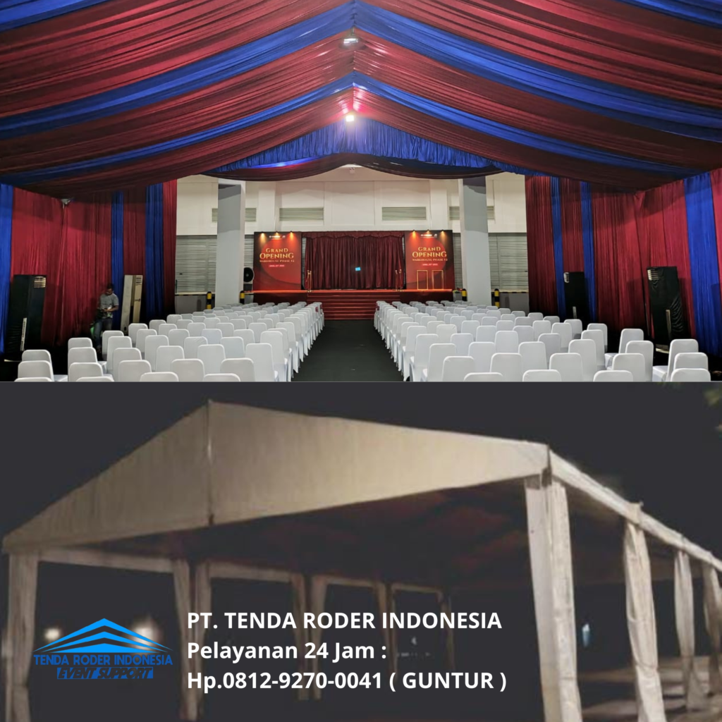 Penyewaan TENDA RODER Cikarang Pembayaran Mudah Dan Respon Cepat